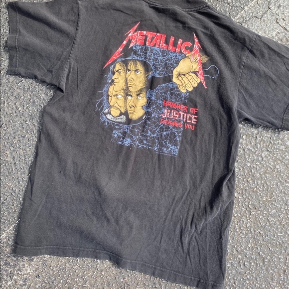 Vintage 1994 Metallica Shirt Size L - Picture 2 of 5